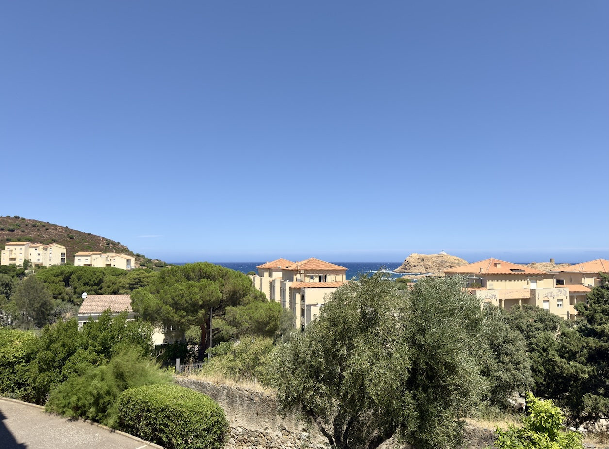 A VENDRE - APPARTEMENT DE 23,92M2 AVEC TERRASSE - VUE MER - L'ILE ROUSSE