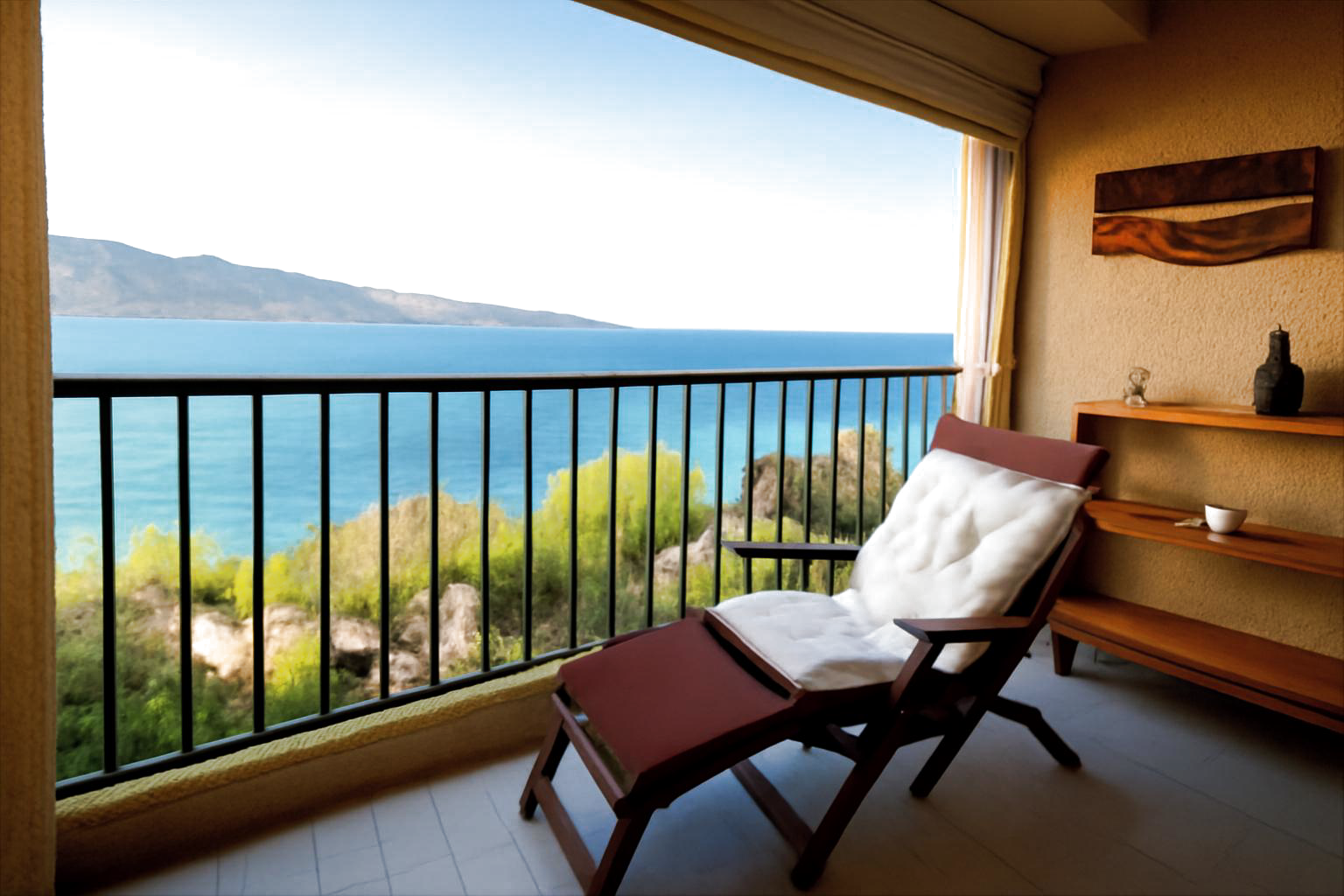 SAINT FLORENT / PATRIMONIO - EXEPTIONNEL APPARTEMENT 6 COUCHAGES VUE MER PANORAMIQUE