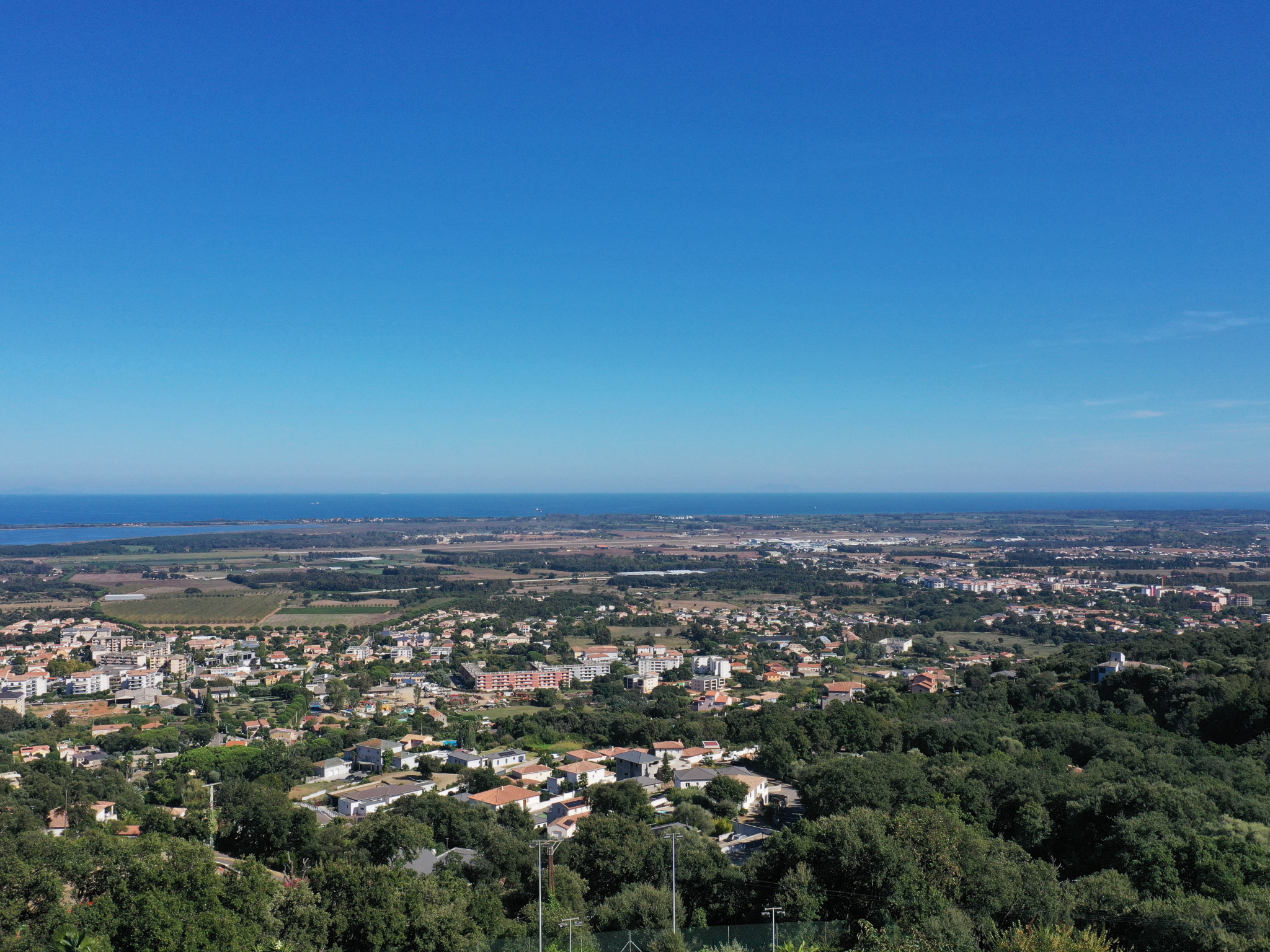 Route de Borgo village - Superbe villa de caractère avec piscine et vue mer