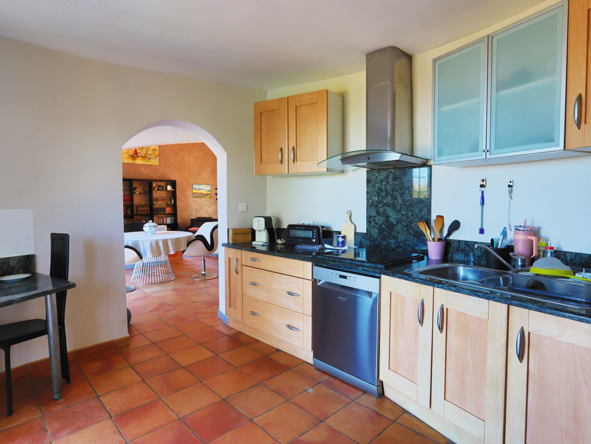 Route de Borgo village - Superbe villa de caractère avec piscine et vue mer