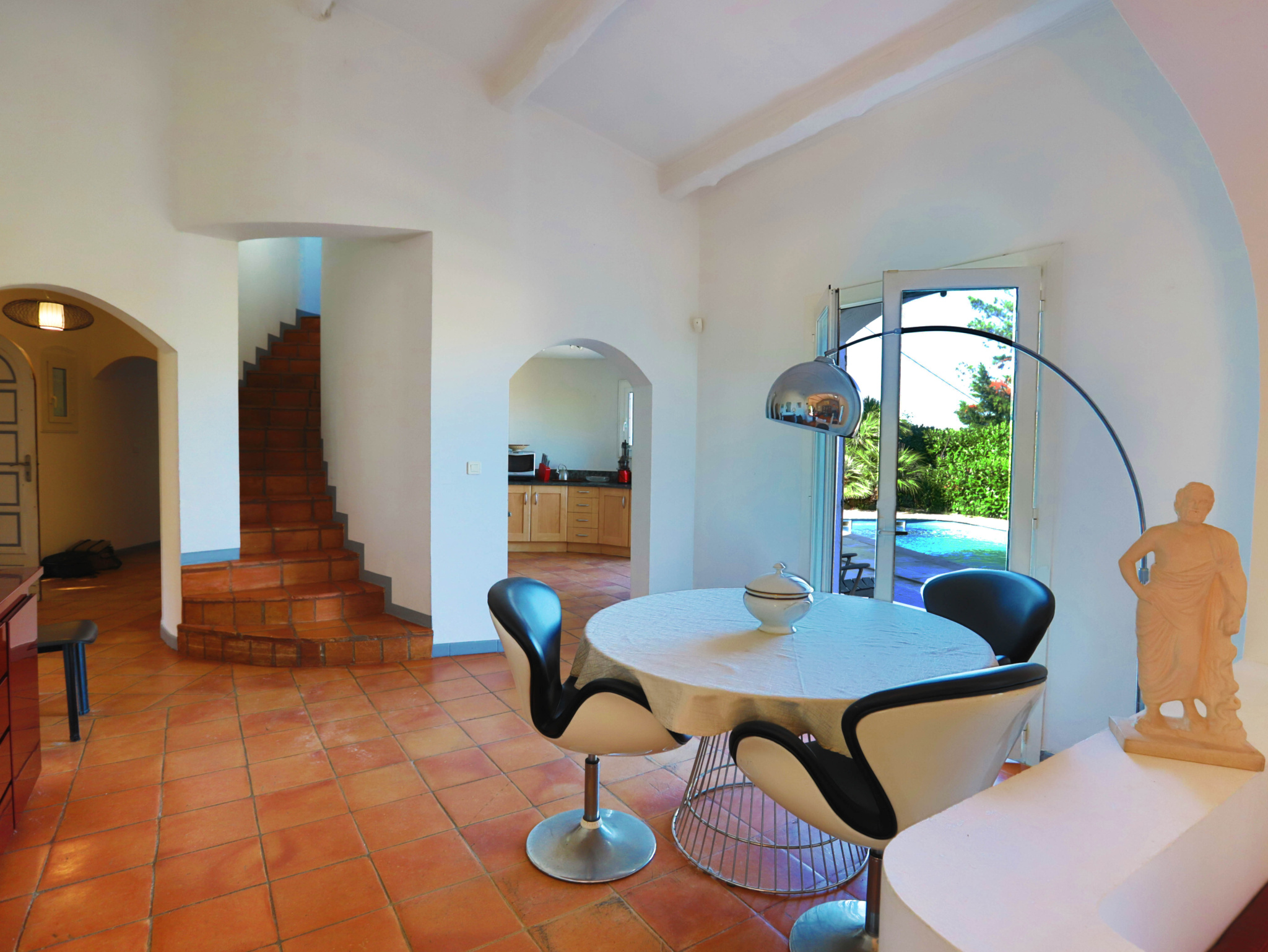 Route de Borgo village - Superbe villa de caractère avec piscine et vue mer