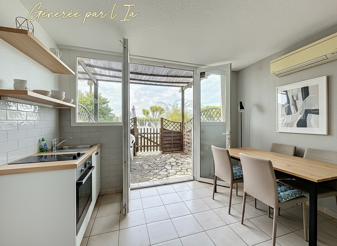 SAINT FLORENT - STUDIO CABINE AVEC TERRASSE