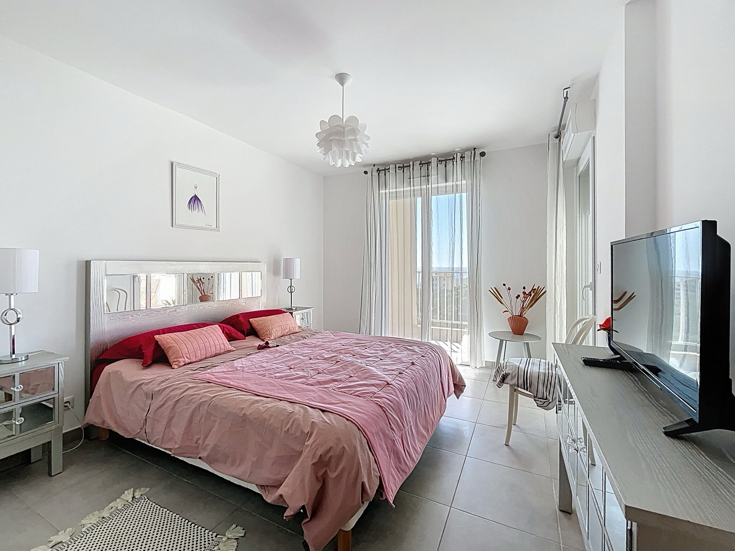 À vendre   Appartement F2 récent avec terrasse vue mer au Macchione, Bastia