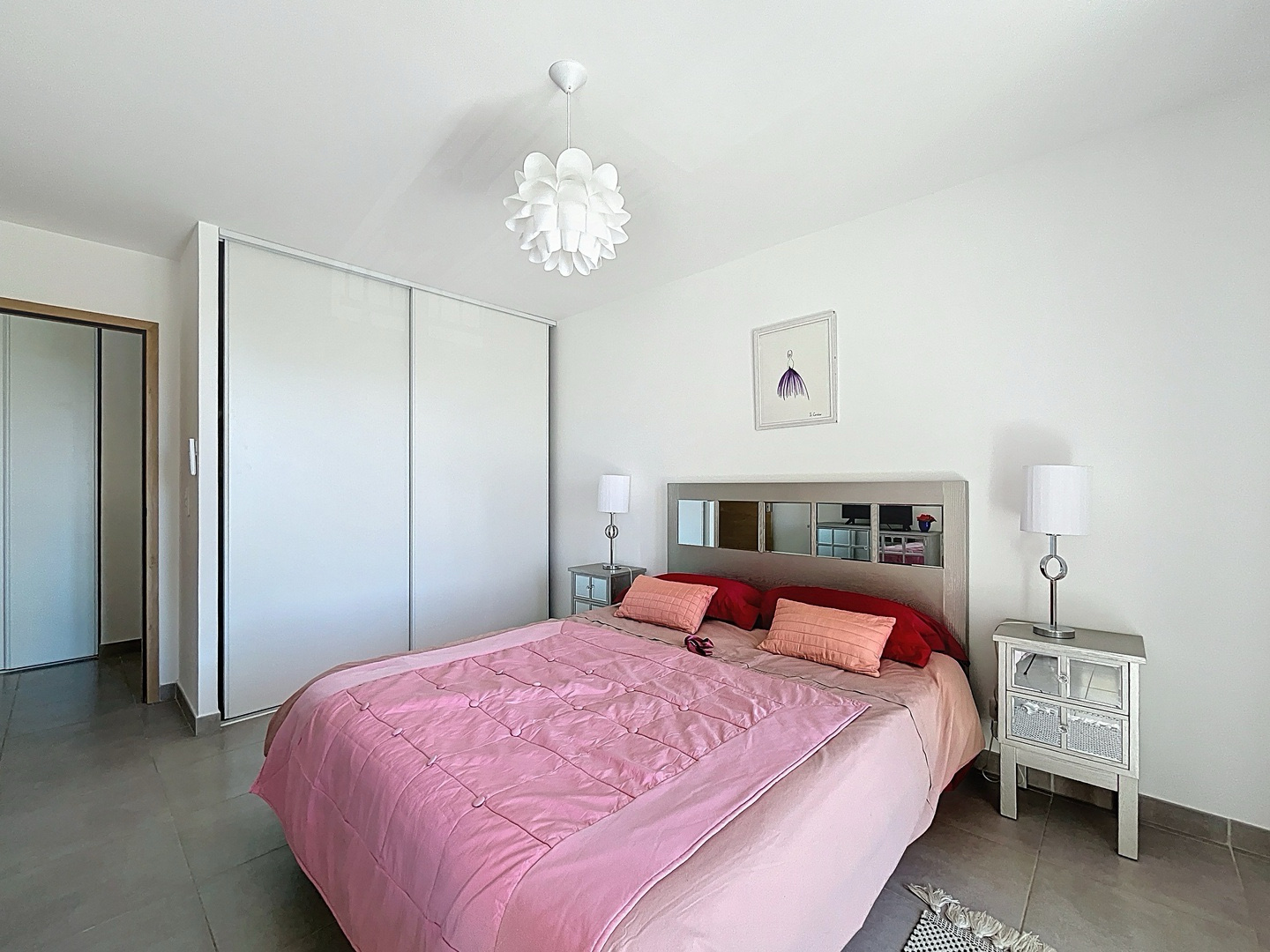 À vendre   Appartement F2 récent avec terrasse vue mer au Macchione, Bastia
