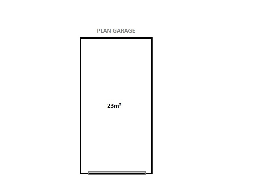 AJACCIO - GARAGE DOUBLE DE 23 M2