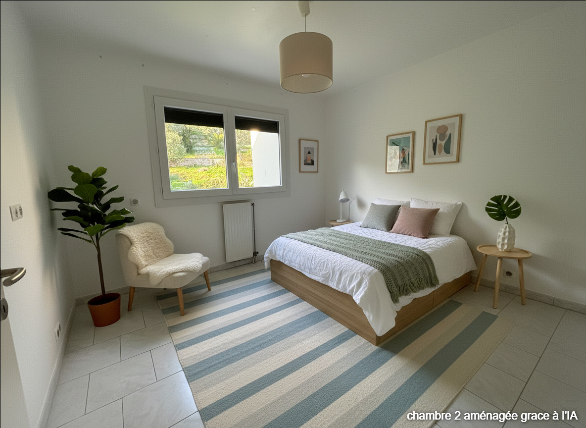 Secteur Bois des Anglais Vaste 3 pièces de 82 m2 avec terrasse et vue dégagée mer & ville