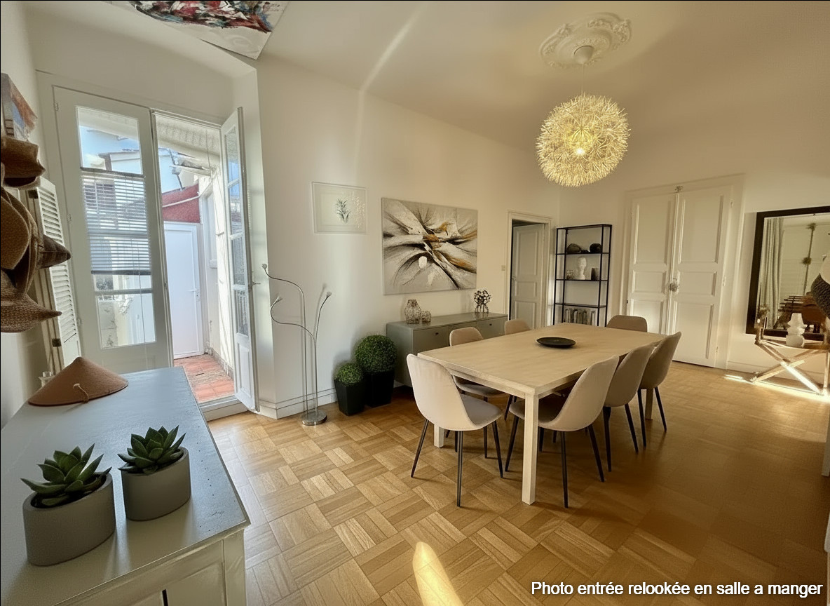 Cours Napoleon/Fesch, 4/5 pièces 110m2 en dernier étage