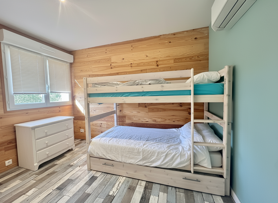 Appartement T4 Duplex-proche Pinarello-acces plage a pied